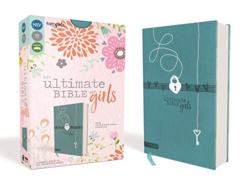9780310768494: Niv, Ultimate Bible for Girls, Leathersoft, Teal: New International Version, Teal, Leathersoft (Faithgirlz)