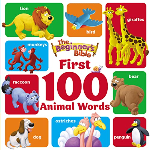 Beispielbild fr The Beginner's Bible First 100 Animal Words zum Verkauf von BooksRun