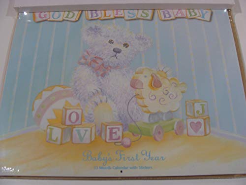 God Bless Baby 1st Year Calendar (9780310801597) by Zondervan Publishing