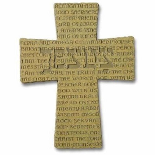 Hebrew Names of Jesus Resin Cross (9780310803942) by Zondervan