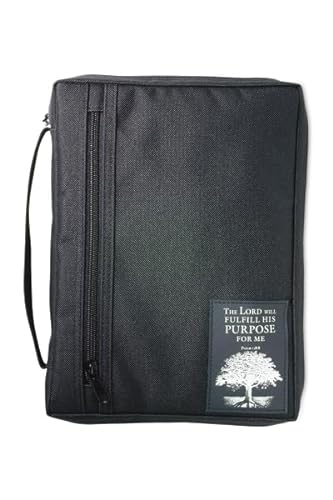 9780310804611: The The Purpose Driven Life Bible Cover, Zippered, with Handle, Canvas, Black, Extra Large