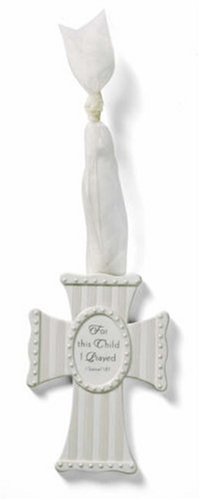 For This Child I Prayed Ceramic Cross (9780310805359) by Zondervan