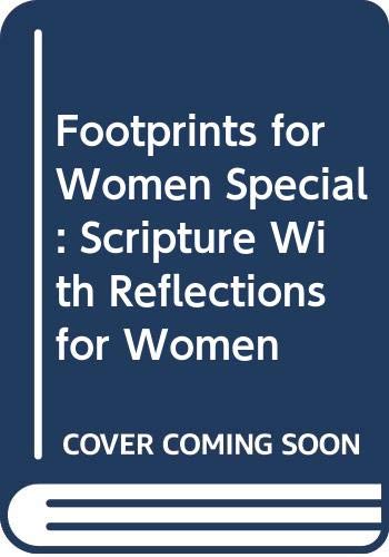 Stock image for Footprints Scripture with Reflections for Women for sale by Wonder Book