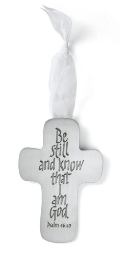 Be Still and Know Pewter Cross (9780310806639) by Zondervan