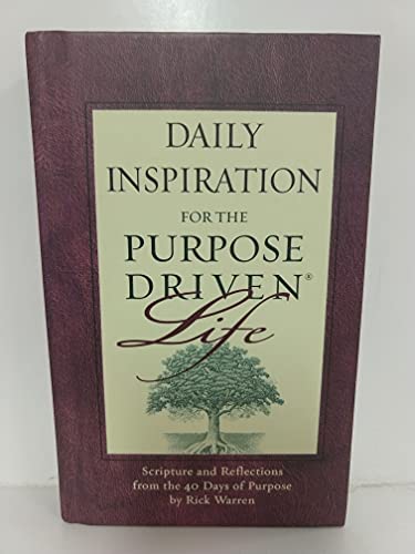 9780310807988: Daily Inspiration for the Purpose Driven Life: No. 25