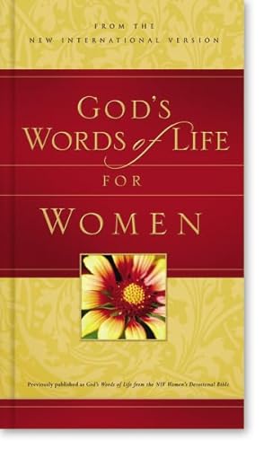 Stock image for God's Words of Life for Women: from the NIV Women's Devotional Bible Deluxe for sale by SecondSale