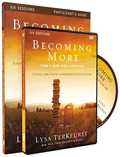Stock image for Curriculum Kit-Becoming More Than a Good Bible Study Girl w/DVD [Misc. Supplies] [Jan 01, 2014] TerKeurst Lysa for sale by SecondSale