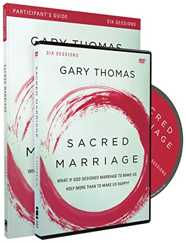 Stock image for Sacred Marriage Participant's Guide with DVD: What If God Designed Marriage to Make Us Holy More Than to Make Us Happy? for sale by Books Unplugged