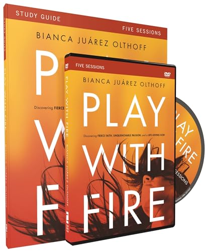 9780310880738: Play with Fire Study Guide with DVD: Discovering Fierce Faith, Unquenchable Passion and a Life-Giving God