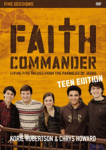 9780310884514: Faith Commander Teen Edition Video Study: Living Five Values from the Parables of Jesus [USA] [DVD]