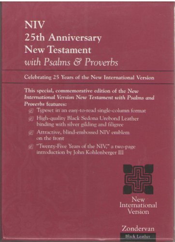 9780310900917: Niv 25th Anniversary New Testament With Psalms & Proverbs