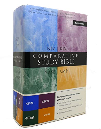 Beispielbild fr Comparative Study Bible-PR-KJV/NIV/NASB/AM: New International Version, Amplified Version, King James Version, Updated New American Standard Bibl zum Verkauf von medimops