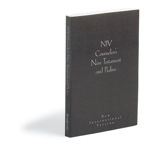 Stock image for NIV Counselor's New Testament and Psalms (New International Version) for sale by Your Online Bookstore