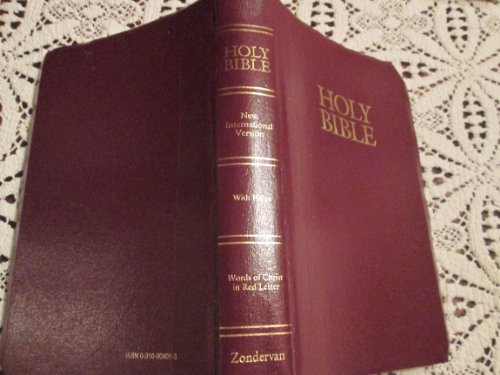 Beispielbild fr Holy Bible, New International Version: Deluxe Gift and Award, Leather-Look, Burgandy zum Verkauf von WorldofBooks