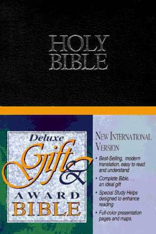 9780310904052: Holy Bible, New International Version: Deluxe Gift & Award Bible/Black