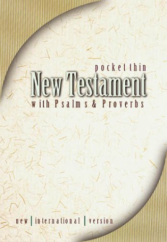 Imagen de archivo de Holy Bible New International Version New Testament Psalms and Proverbs a la venta por SecondSale