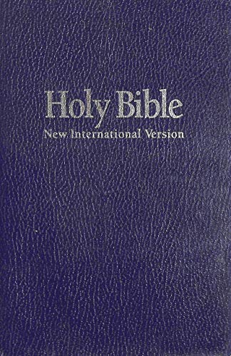 9780310905653: Holy Bible Niv/Blue (Thin Line)