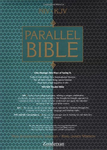 9780310906629: New International Version/ King James Version Parallel Bible: Burgundy