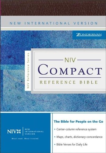 Beispielbild fr NIV Compact Reference Bible zum Verkauf von Better World Books
