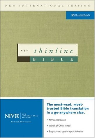 Beispielbild fr Thinline Bible: New International Version [Leather Bound] [1993] Zondervan zum Verkauf von GoldBooks