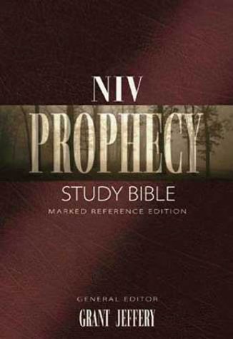 9780310908647: Niv Prophecy Study Bible Bonded Leather, Black: Marked Reference Edition
