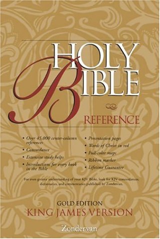 Beispielbild fr KJV Holy Bible Reference, Gold Edition zum Verkauf von Wonder Book