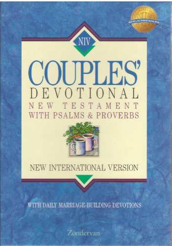 Beispielbild fr Couples' Devotional New Testament With Psalms & Proverbs/New International Version/Burgundy Bonded Leather/Boxed zum Verkauf von HPB Inc.