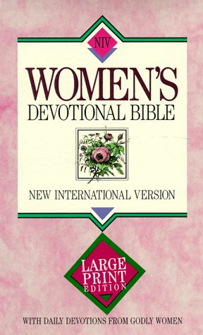 Beispielbild fr New International Version Women's Devotional Bible Large Print Paperback Pink zum Verkauf von HPB Inc.