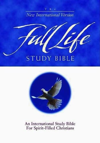 9780310917007: NIV Full Life Study Bible: Indexed (Black Bonded Leather)