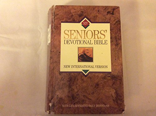 Stock image for New International Version Seniors' Devotional Bible: With Life-Affirming Daily Devotions (Niv Devotional/Plain) for sale by SecondSale