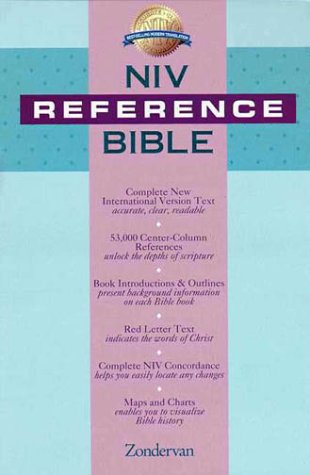 9780310918370: New International Version Classic Reference Burgundy Imitation Leather Bible