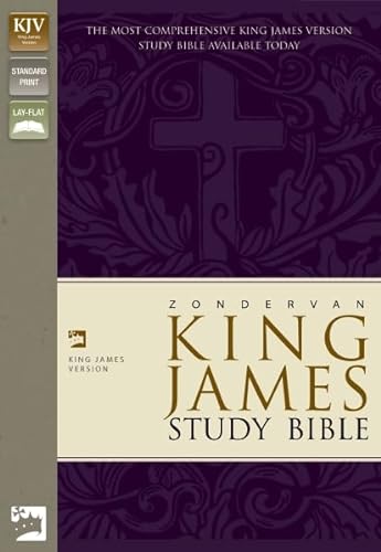 9780310918943: Zondervan King James Version Study Bible: Burgundy Bonded Leather