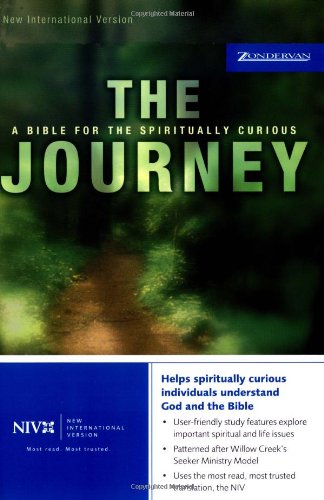 Stock image for JOURNEY,THE STUDY BIBLE FOR SPIRITUAL SEEKERS NIV.(New International Version) for sale by WONDERFUL BOOKS BY MAIL