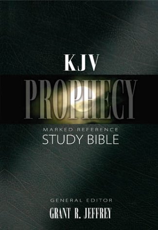 9780310920687: Kjv Prophecy Study Bible Bonded Leather Black