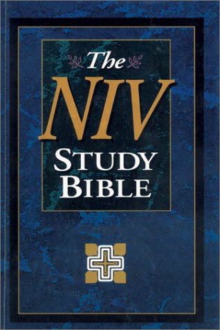 9780310920762: New International Version Study Bible: Black Bonded Leather : Boxed