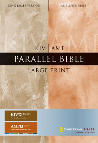Stock image for KJV/Amplified Parallel Bible, Large Print (King James Version) for sale by Books of the Smoky Mountains