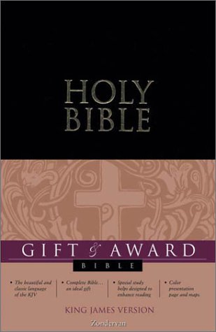 KJV Gift & Award Bible, Revised (9780310921561) by Zondervan Publishing