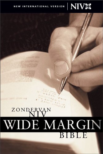 Stock image for Zondervan NIV Wide Margin Bible for sale by dsmbooks