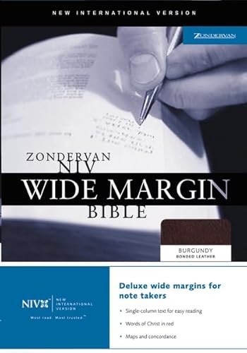 Beispielbild fr Zondervan NIV Wide Margin Bible zum Verkauf von HPB-Red