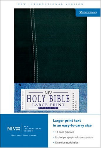 NIV Large Print Reference Bible - Zondervan