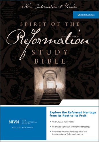 9780310923619: Spirit of the Reformation Study Bible: New International Version, Burgundy Bonded Leather