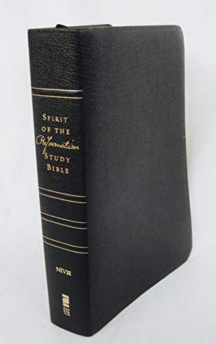 9780310923626: Spirit of the Reformation Study Bible: New International Version, Black Bonded Leather