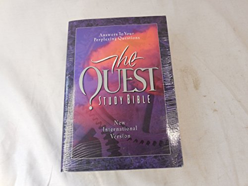 Imagen de archivo de Quest Study Bible-NIV: Answers to Your Perplexin Questions a la venta por ThriftBooks-Atlanta