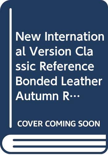Stock image for New International Version Classic Reference Bonded Leather Autumn Red for sale by Brused Books