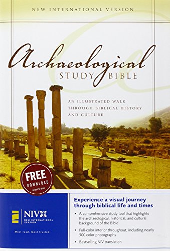 Beispielbild fr NIV, Archaeological Study Bible, Hardcover: An Illustrated Walk Through Biblical History and Culture zum Verkauf von Goodwill Industries of VSB