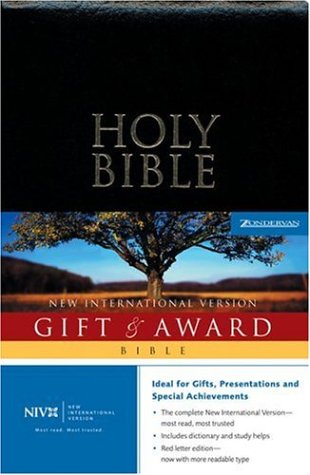 Stock image for NIV Gift & Award Bible, Revised for sale by Wonder Book