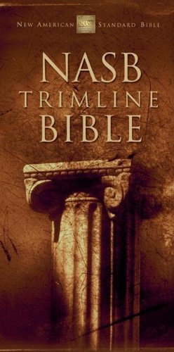 9780310927037: New American Standard Bible Trimline: Burgundy Bonded Leather