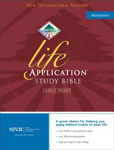 9780310927136: Life Application Study Bible-NIV-Large Print
