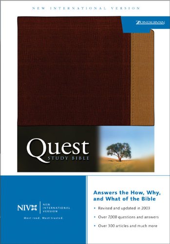 Stock image for Quest Study Bible, Personal Size (New International Version) for sale by Hawking Books