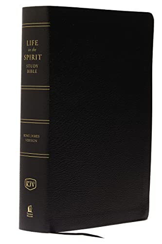 9780310927587: KJV, Life in the Spirit Bible, Bonded Leather, Black: Formerly Full Life Study